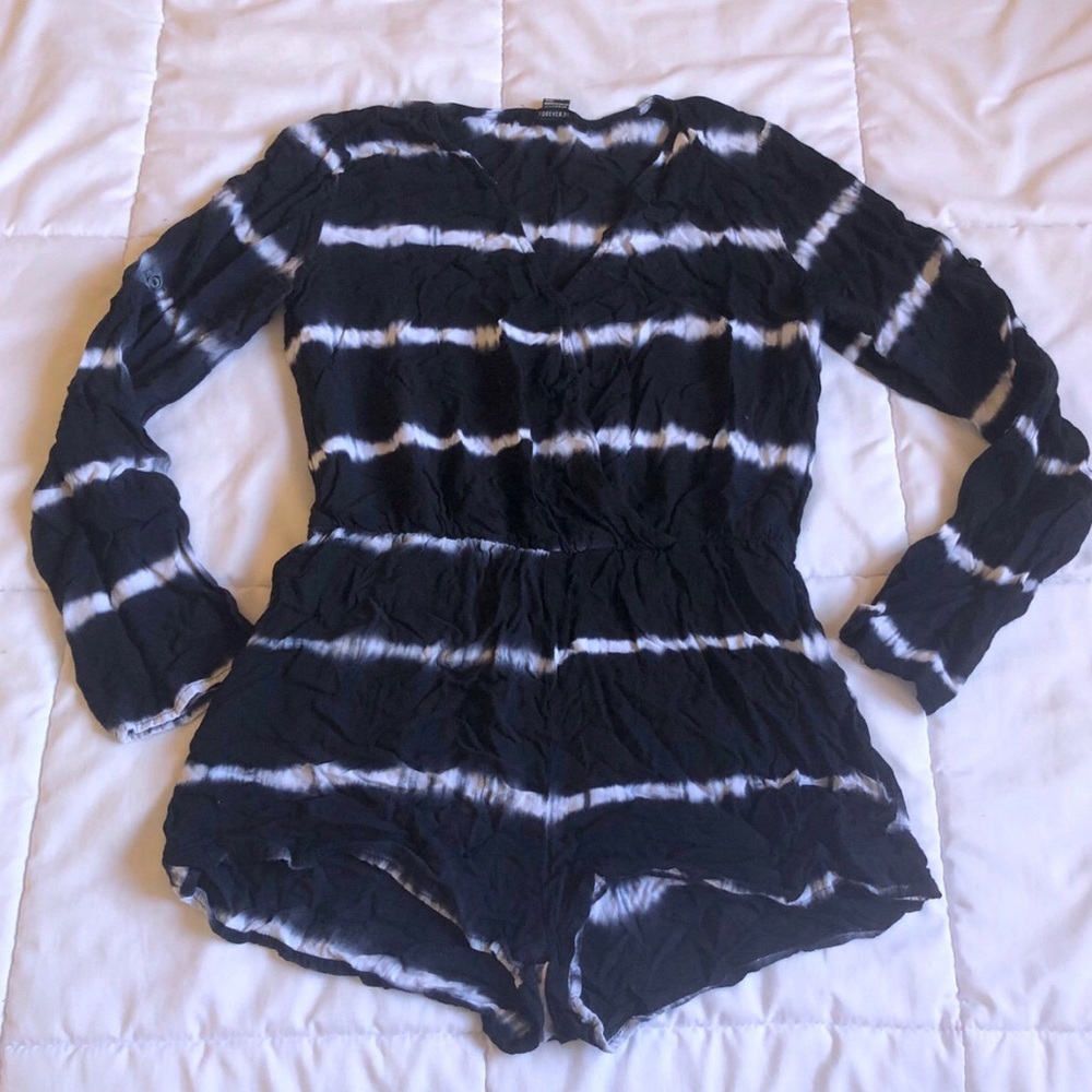 Tie Dye/Striped Romper/Jumpsuit